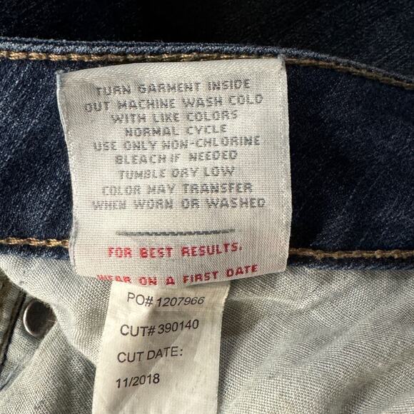 Torrid SZ 20R Straight Leg Jeans Stretch Hi-Rise Factory Faded Medium Wash Blue - Picture 9 of 9